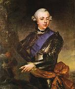 Johann Georg Ziesenis State Portrait of Prince William V of Orange oil painting artist